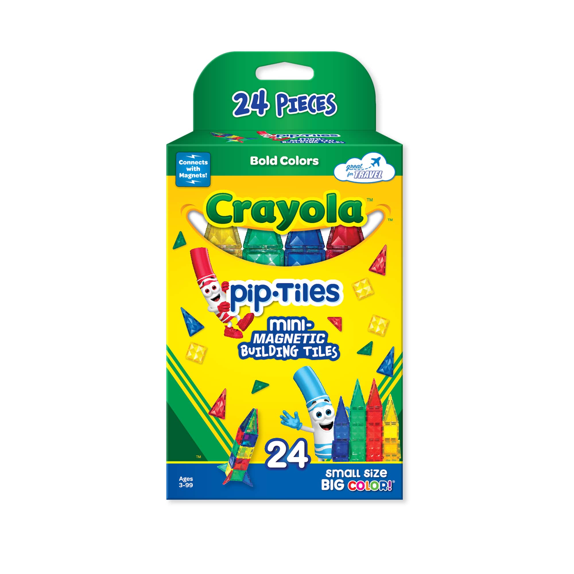 Crayola® 24 Piece Magnetic Pip-Tile Set